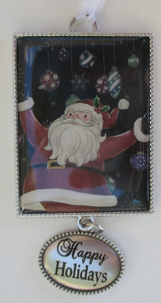 R4 Happy holidays Santa Claus WINTER WISHES CHRISTMAS TREE