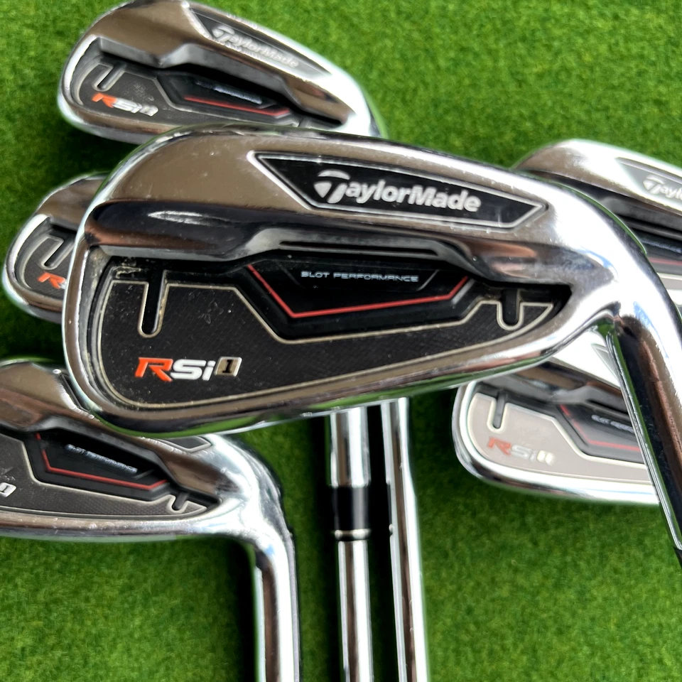 TaylorMade RSi1 Ironset 5-9+Pw 6pc RH KBS Tour 90 Steel shaft  Flex S Used - Image 4 of 4