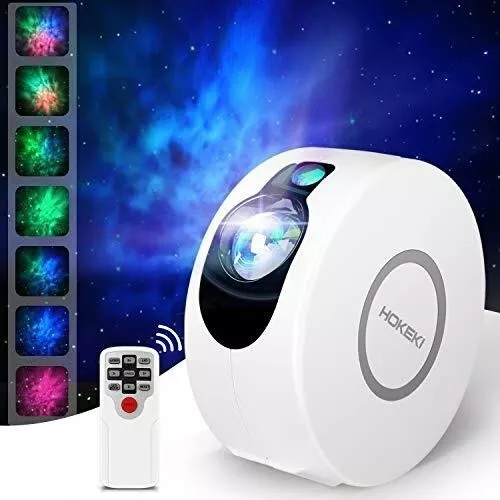 Plante Tordenvejr grundigt Hokeki Aurora Galaxy Star Ocean Wave Night Ambience Light Projector with  Remote | eBay