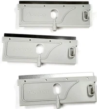 AQQUEON Twist & Click STAINLESS STEEL Replacement Blades 3-PK for ProScraper 3.0