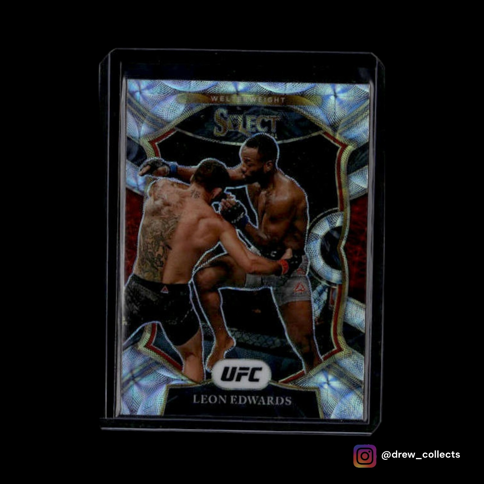 2021 Panini Select #67 Leon Edwards Scope