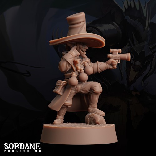 Goblin Hunter Ranger Pose 1A | Sordane Publishing | D&D Miniature - Picture 3 of 5