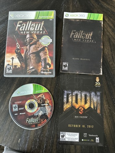 XBOX 360 Game Fallout New Vegas CIB Complete In Box