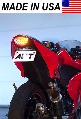 AVT Ninja 250 Fender Eliminator Kit 2008-2012 - Smoke Integrated LED Tail Light