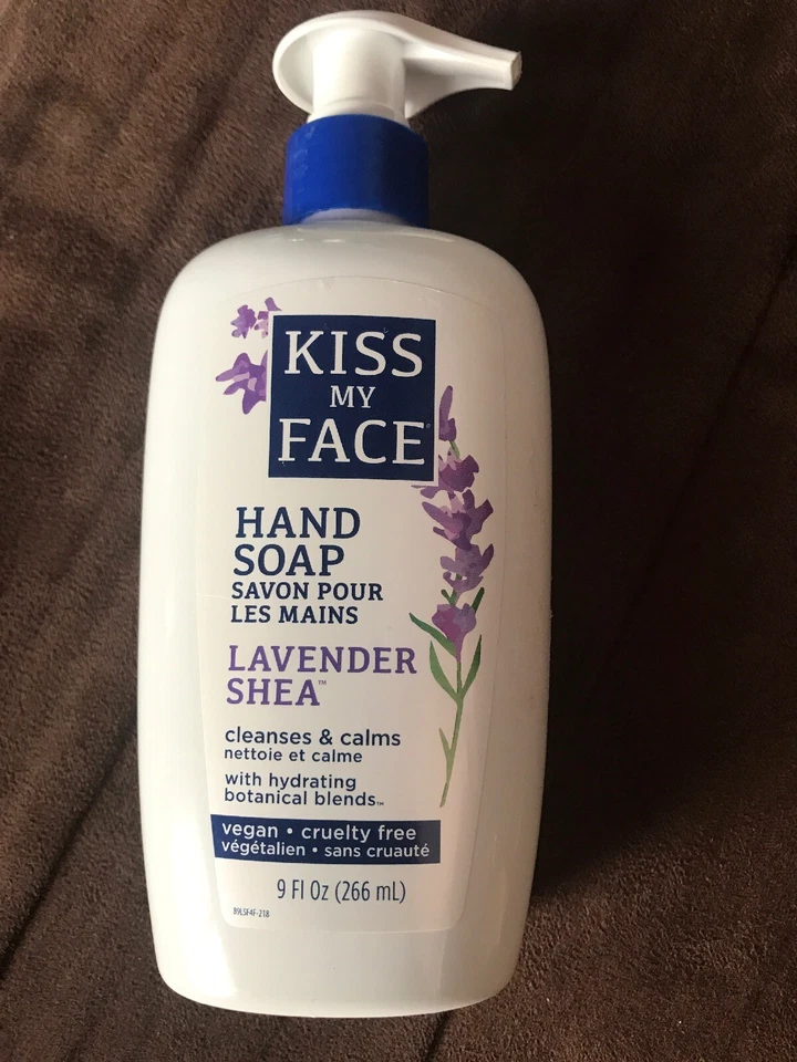 Kiss My Face Jabón de Manos Líquido Lavanda Karité Calmo y Limpio Nuevo Foto 3 de 4