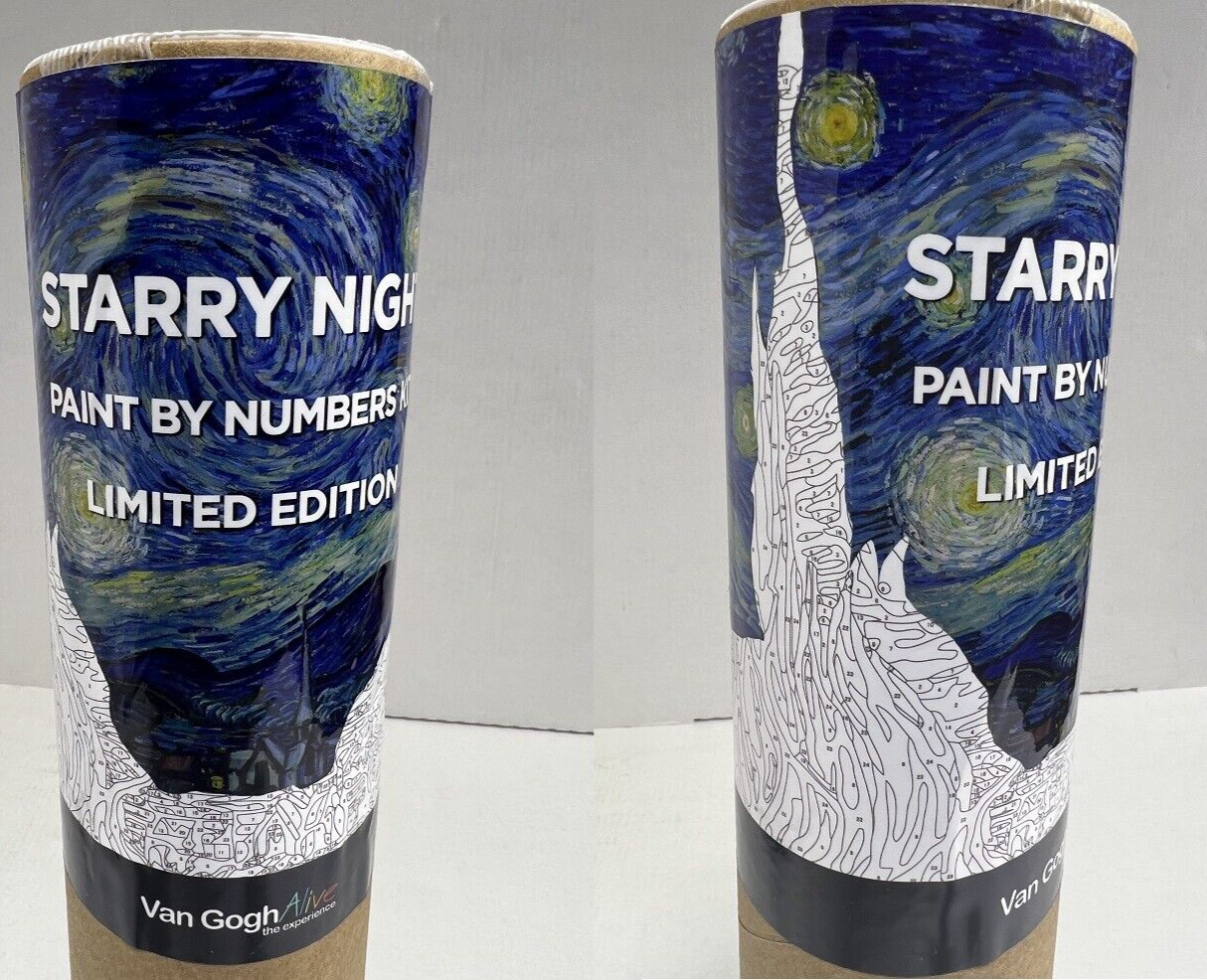 Van Gogh Starry Night - Paint By Number – Masterpiece By Numbers