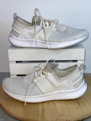 Zapatos deportivos para mujer talla 11-New Balance Nergize v1 WNRGSOW1 - blanco roto - Imagen 8 de 9