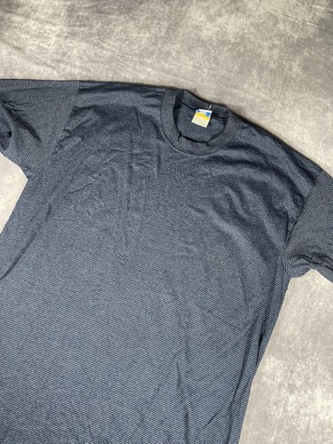 Cal Cru Hemd Herren XL Blau Einzelnaht Vintage 90er