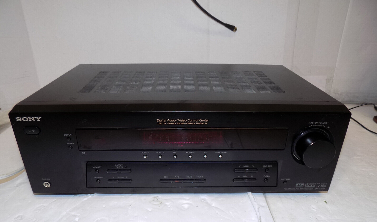 ラジオ・コンポ SONY STR-201 FM /AM STEREO RECEIVER 昭和レトロ レア