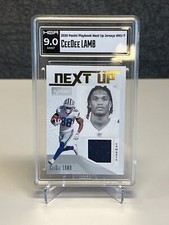 🔥 2020 NFL Panini Playbook - CeeDee Lamb ROOKIE Card Next Up Jerseys #NU-7