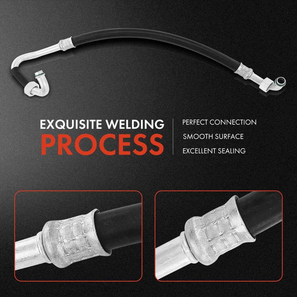 Manguera de línea de succión de aire acondicionado A-Premium para VW Passat 1999-2001 Audi A4 1997-1999 1,8 L Foto 4 de 4