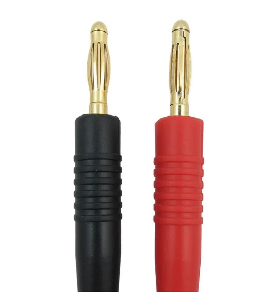✅ 10 Paar 20 Stück 4mm Bananenstecker Goldstecker Ladegerät Ladekabel Stifte RC - Bild 2 von 4