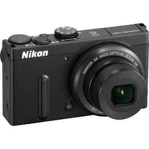 Nikon COOLPIX P330 12.2MP Digital Camera - White for sale online 