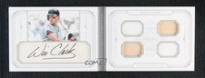 2015 Panini National Treasures Multi-Swatch Quads 4/10 Will Clark #46 Auto 0b0