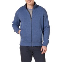 Amazon Essentials Herren Fleece-Jacke Blau Heide