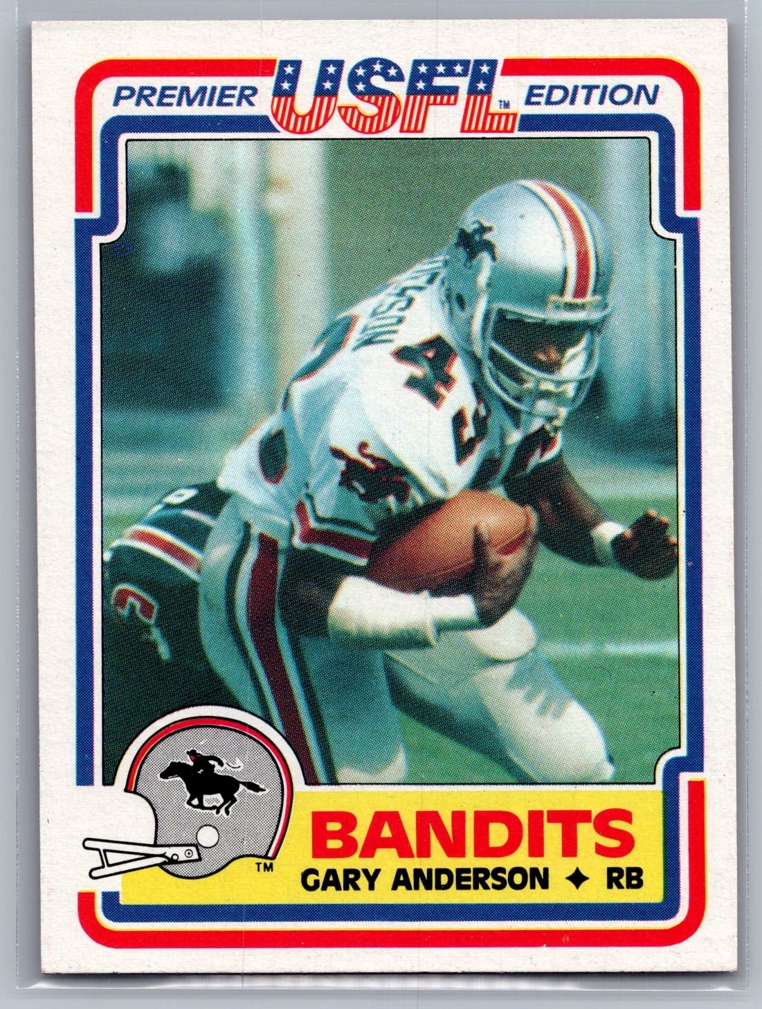 1984 Topps USFL - Gary Anderson #117 - NM