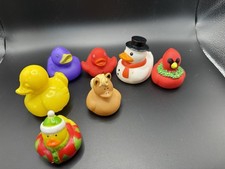 RUBBER DUCKS / DUCKIE Assortment of Ducky THEMES SIZES Bath Tub Toys /Jeep