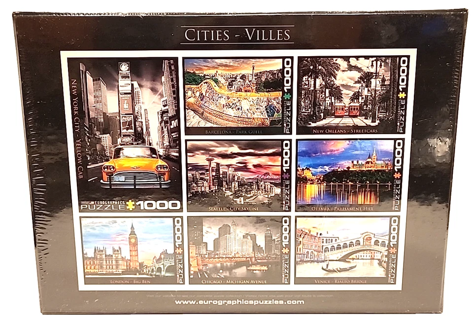 New Sealed - Eurographics Le Vieux - Quebec Canada 1000 Piece Jigsaw Puzzle - Image 3 of 4