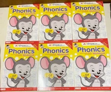 ABC Mouse Phonics Homeschool Lot of 6 Workbooks Paperback Ages 5-8