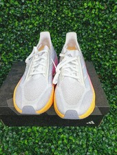 adidas Ultraboost Ultra Boost 5X Running Womens White Sneakers Athletic Shoes I