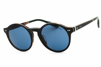 POLO RALPH LAUREN PH4204U 562180 Sunglasses Blue Green Frame Dark Blue Lens 53mm