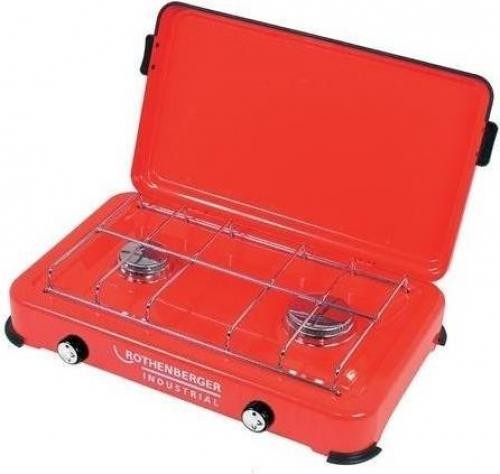 3991308 Rothenberger Rothenberger Industrial Duo-Campingkocher inkl. Schlauch &