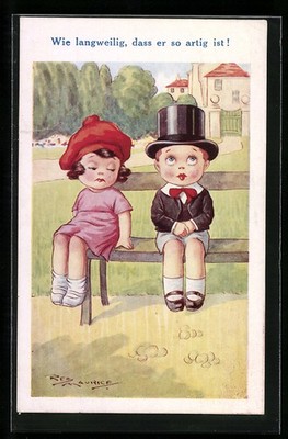 Artist postcard Maurice: How boring that he is so good! 
