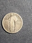1928 U.S. Standing Liberty SILVER Quarter - Solid  GOOD  stk#q18