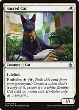 MTG - Sacred Cat - Amonkhet - Magic the Gathering