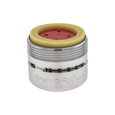 SPRING-FLO 1502005 Aerated Outlet,Brass,15/16"-27;55/64"-27 494M52