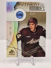 2024-25 SP Game Used #268 Patrik Koch Gold #/149