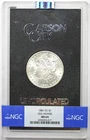 1881-CC Morgan Dollar $1 MS 64 NGC GSA Hoard Box and COA