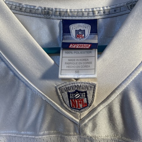 RBK KANSAS CITY CHIEFS LARRY JOHNSON AUTHENTIC ROAD JERSEY Size 50 NWOT M001 - Picture 2 of 5