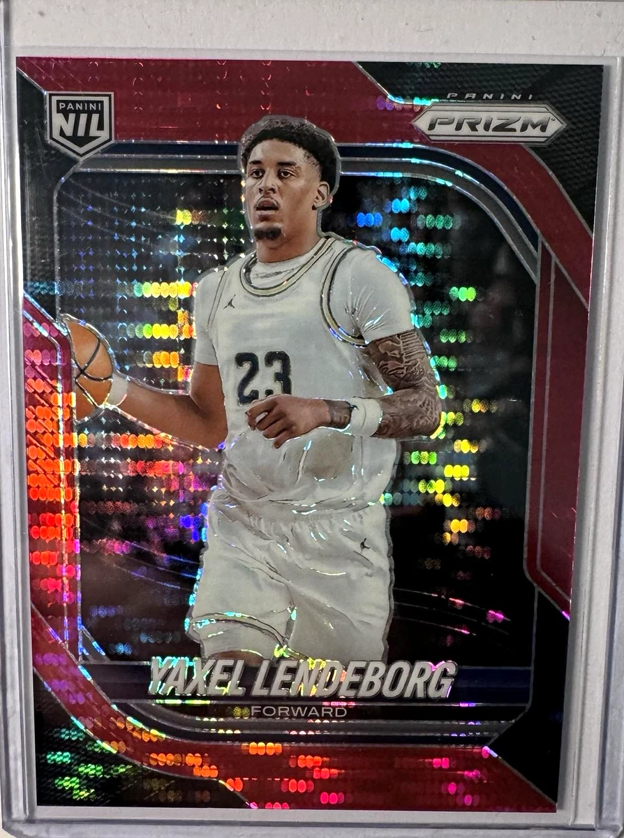 Panini 2025-26 Prizm Basketball Yaxel Lendeborg Karte NIL Numerir /299