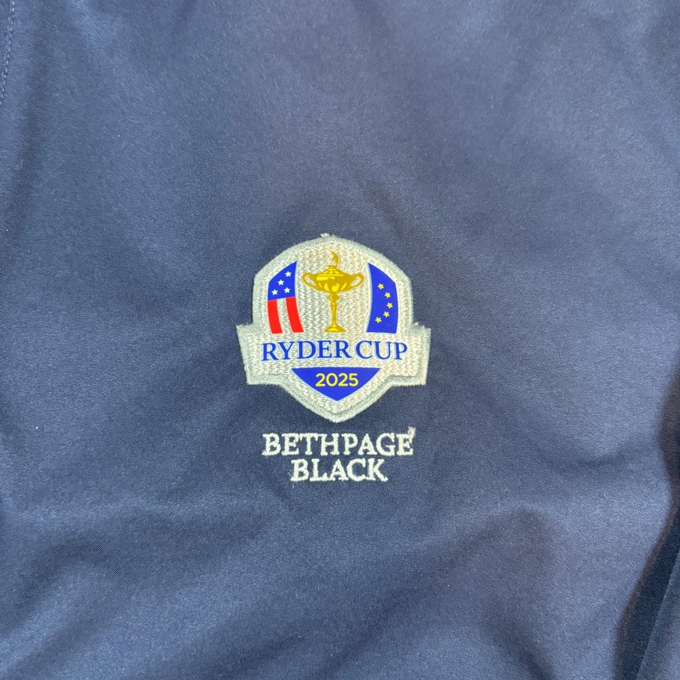 Polo Golf Ralph Lauren Navy Full Zip Ryder Cup 2025 Jacket Men's Size XXL - Image 4 of 4