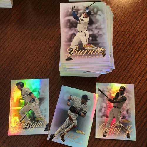 2000 Fleer Showcase complete set #1-100 w/A-Rod/Jeter/Griffey/Ripken+ - L798
