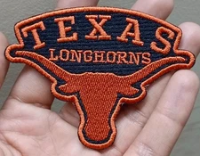 Texas Longhorns NCAA Team Logo Iron On Patch - Sew Patch - Embroidered Patch