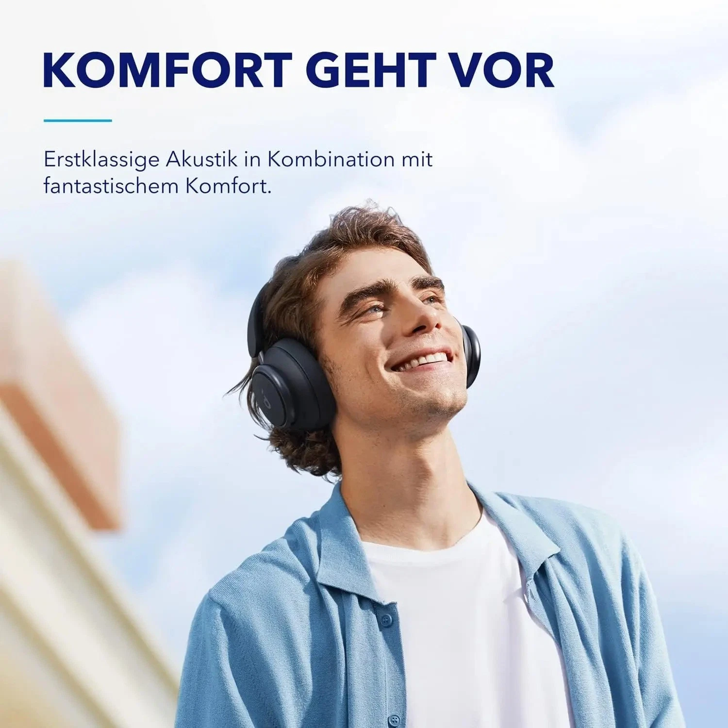 Soundcore Anker Space Q45 Bluetooth Kopfhörer 50 Std. Wiedergabe App Steuerung - Bild 5 von 7