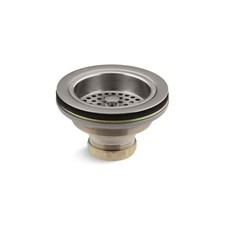  Stainless Steel Kohler Duostrainer Basket Strainer and Sink Drain