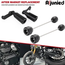 For Scramble 400X Speed 400 Crash Guard Sliders Wheel Fork Disc Frame Protector