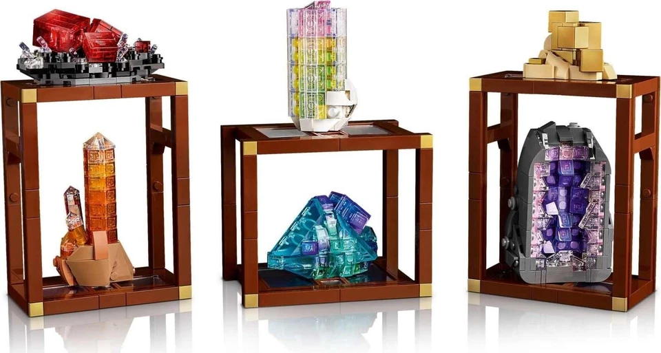 LEGO Ideas 21362 Roca Mineral y Piedras Preciosas Modelo de Exhibición Nuevo Foto 3 de 4