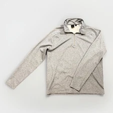 Dunning Golf Pullover 1/4 Zip Medium Heather Blue Fragment