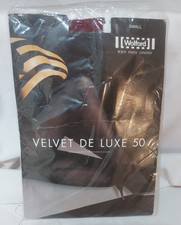 Image of Wolford Velvet De Luxe 50 Tights Claret Small