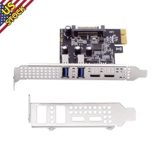 PCI Express to USB PCIE Adapter Card Expansion Card Support 4U Large Chassis