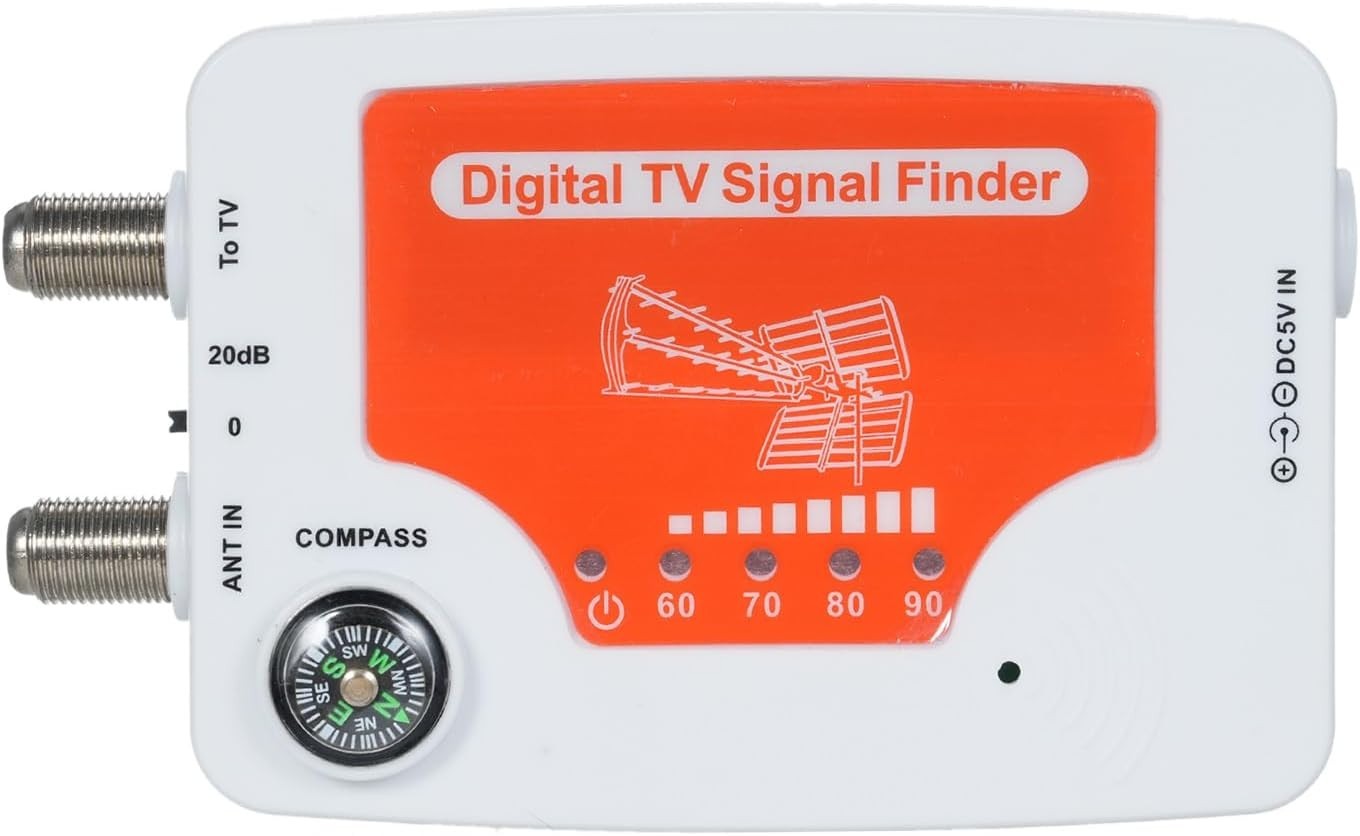 Décodeur de signal satellite stable pour corriger la réception en camping