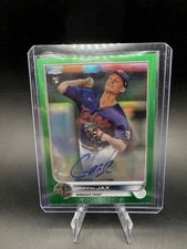 2022 Topps Chrome Griffin Jax RC ROOKIE #99/99 1/1 GREEN REFRACTOR TWINS RAYS SP