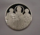 100 Greatest Masterpieces 65g Sterling Silver  J Pinches - Empress Theodora