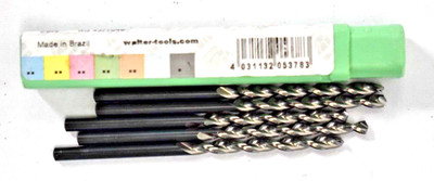 Walter Titex High Speed Steel E Twist Drills 5 Piece Pack A1247-3.1 5060568