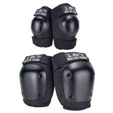 187 Killer Pads Combo Knee Elbow Pads Set Skateboard