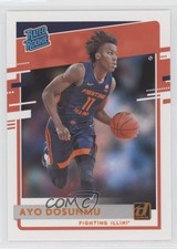 2021 Panini Chronicles Draft Picks Donruss Rated Rookies Orange Ayo Dosunmu 0a16